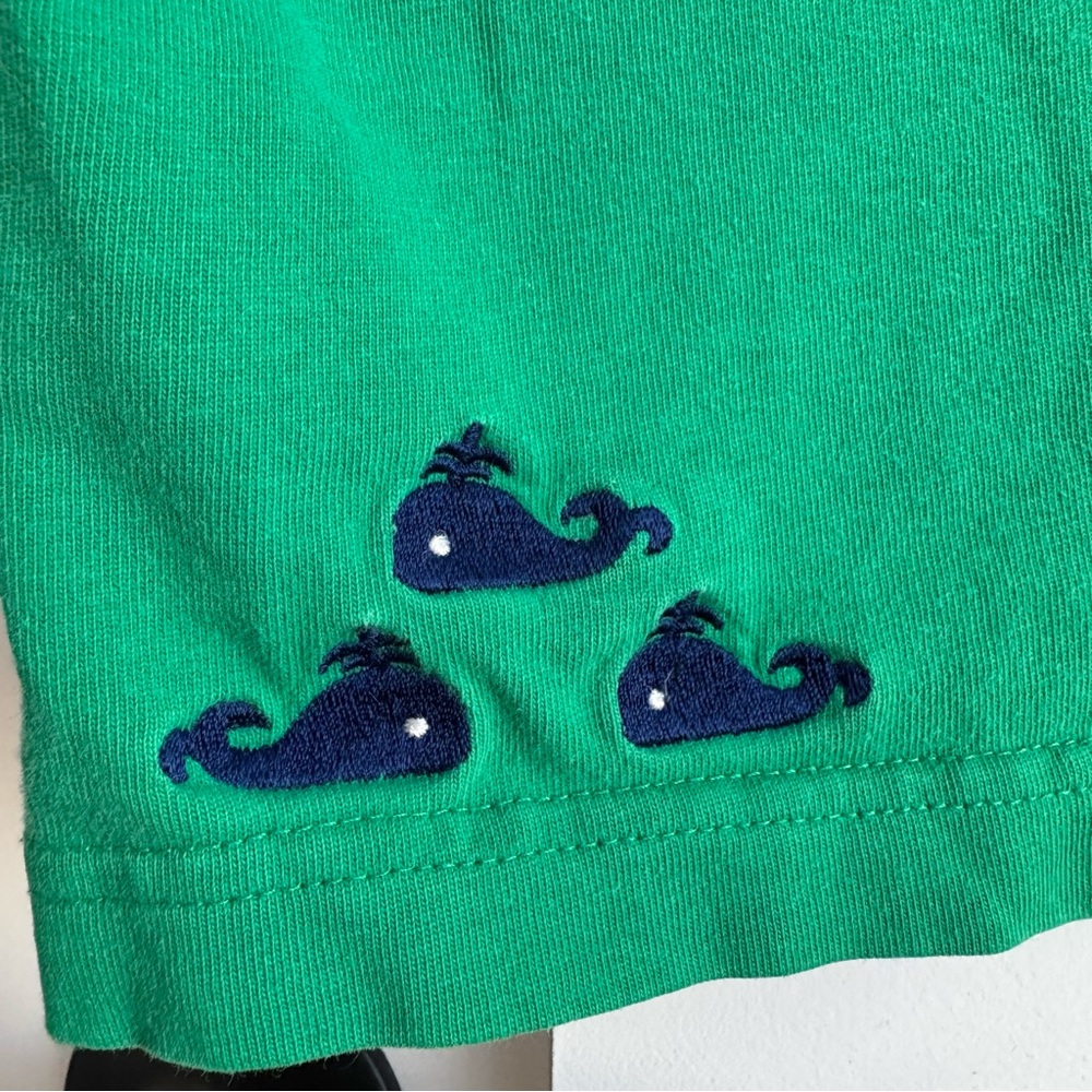 Quacker Factory Emerald Whale 🐳 Rhinestone Tee 3X - Picture 4 of 7